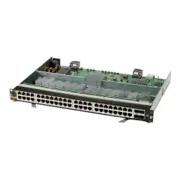 HPE Aruba Line Module - Module d'extension - 5GBase-T x 48 + 50 Gigabit SFP56 x 4 - pour HPE Aruba 6405, 640... (R0X41A)_1